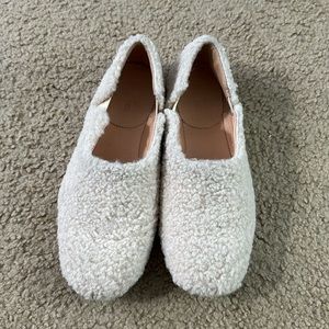 Jcrew Sherpa flats